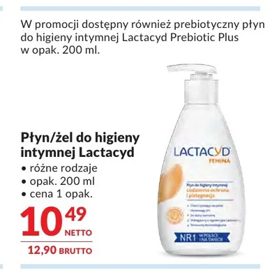 Płyn do higieny intymnej Lactacyd promocja w Makro