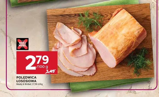 Polędwica łososiowa Madej & Wróbel promocja w Stokrotka