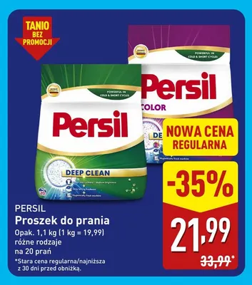 Proszek do prania Persil Color promocja w Aldi