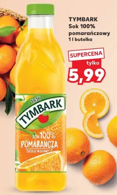 Sok 100% pomarańczowy Fortuna promocja w Kaufland