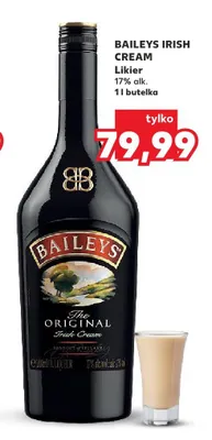 Likier BAILEYS IRISH CREAM 17% alk. promocja w Kaufland
