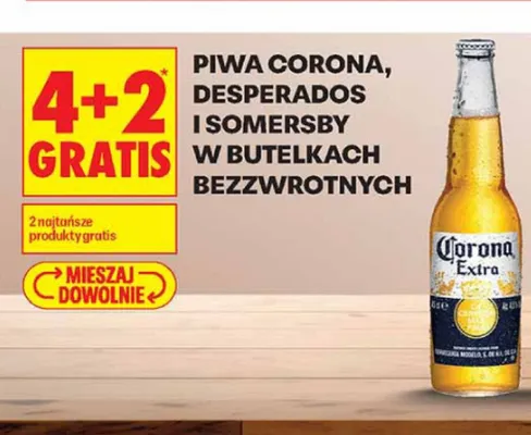 Piwo Corona Extra promocja w Biedronka