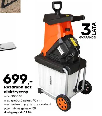Rozdrabniacz elektryczny promocja w Bricomarche