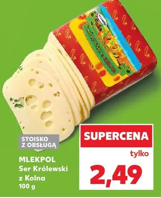 Ser Królewski z Kolna promocja w Kaufland