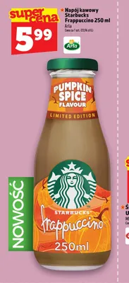 Napój kawowy Starbucks Frappuccino Pumpkin Spice promocja w TOPAZ