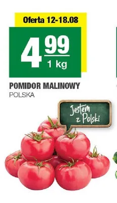 Pomidor malinowy polski promocja w SPAR