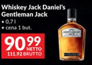 Whiskey Jack Daniel's Gentleman Jack promocja w Makro