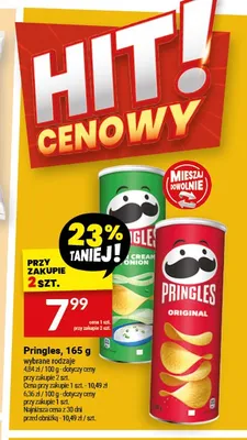 Pringles 165g promocja w Twój Market