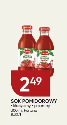Sok pomidorowy pikantny Fortuna promocja w Chata Polska