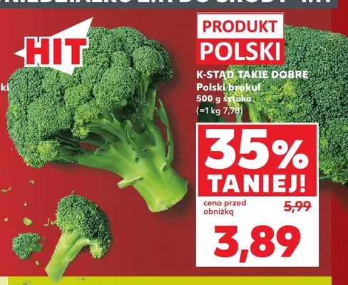 Brokuł polski K-Stąd Takie Dobre promocja w Kaufland