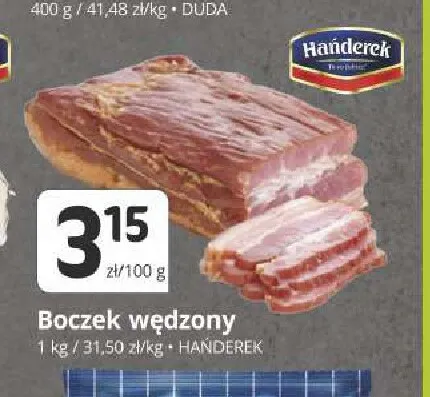 Boczek wędzony Hańderek promocja w Marketvita