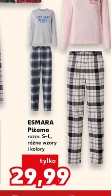 Piżama Esmara promocja w Kaufland