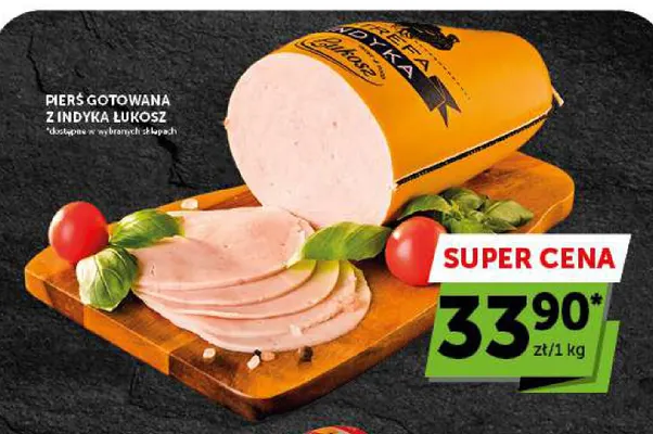 Pierś gotowana z indyka Łukosz promocja w Groszek