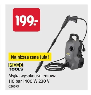 Myjka wysokociśnieniowa Meec Tools promocja w Jula
