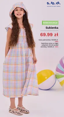 Sukienka 5,10,15. promocja w 5.10.15