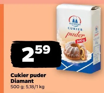 Cukier puder promocja w Netto
