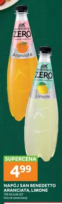 Napój San Benedetto limone promocja w Stokrotka