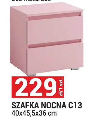 Szafka nocna C13 promocja w Merkury Market