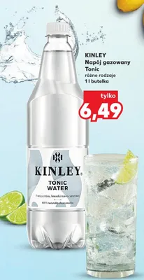 Napój gazowany Tonic Kinley promocja w Kaufland