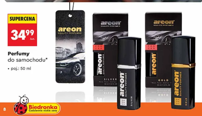 Perfumy do samochodu promocja w Biedronka