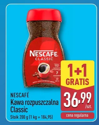 Kawa rozpuszczalna classic promocja w Aldi