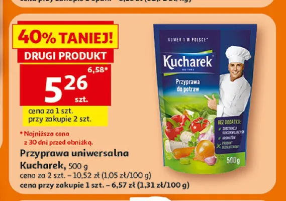 Przyprawa uniwersalna Kucharek promocja w Auchan