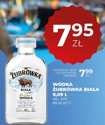 Wódka Żubrówka Biała promocja w Duży Ben
