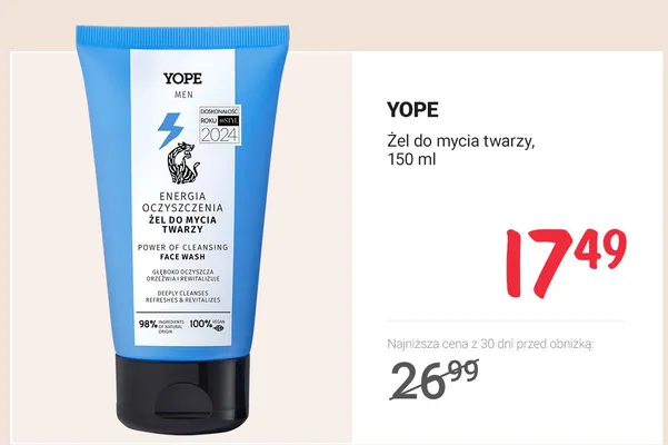 Żel do mycia twarzy promocja w Rossmann