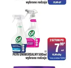 Płyn uniwersalny Cif promocja w Tomi Markt
