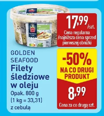 Filety śledziowe promocja w Aldi