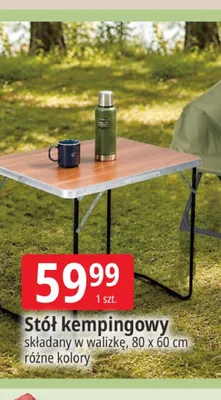 Stół kempingowy promocja w Leclerc