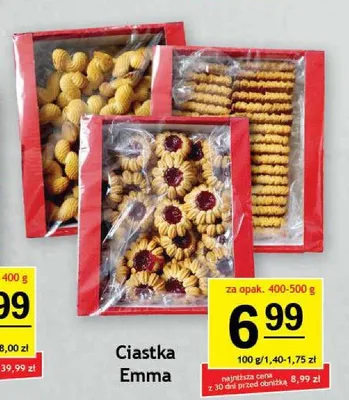 Ciastka Emma z nadzieniem promocja w Gram Market