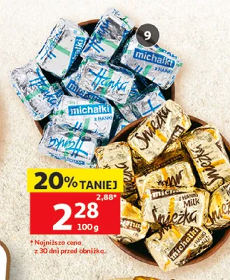 Cukierki Michałki z Hanki promocja w Auchan
