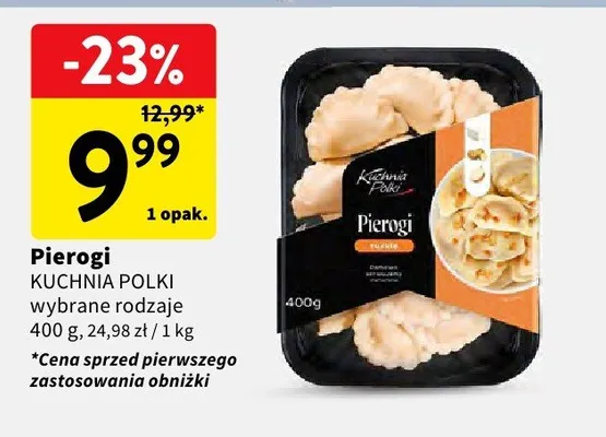 Pierogi z jagodami Takie proste promocja w Intermarche
