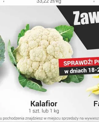Kalafior promocja w Delikatesy Sezam