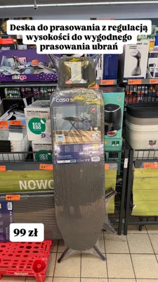 Deska do prasowania Casa Si Ironing Board M promocja w Biedronka