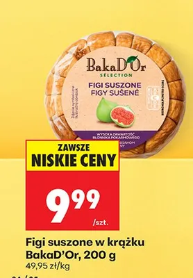 Figi suszone w krążku promocja w Biedronka