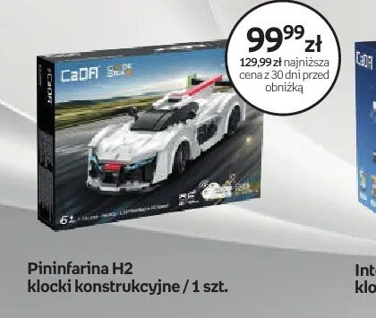 Klocki konstrukcyjne CaDA Pininfarina H2 promocja w Dzień Dziecka