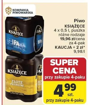 Piwo IPA promocja w Carrefour