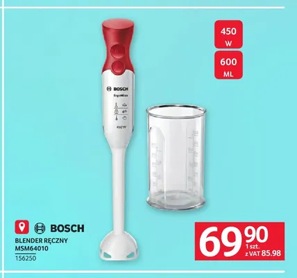 Blender ręczny MSM64010 Bosch promocja w Selgros