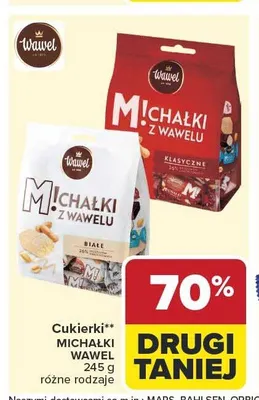 Cukierki Michałki Wawel promocja w Carrefour
