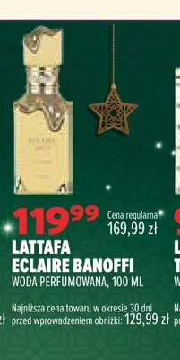 Woda perfumowana Lattafa Eclaire Banoffi promocja w Drogerie Natura