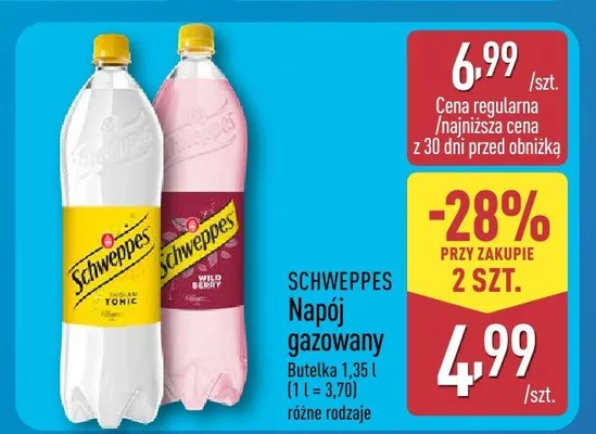 Napój gazowany ultra green Frugo promocja w Aldi