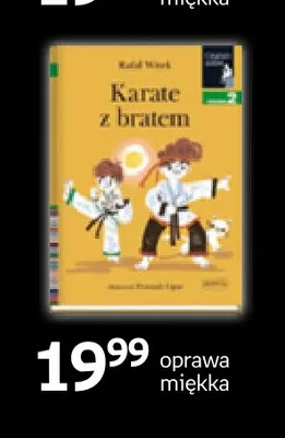 Książka Karate z bratem Czytam sobie promocja w Empik