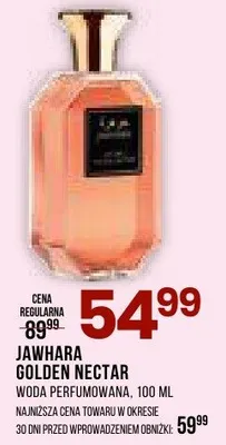 Woda perfumowana Golden Nectar promocja w Drogerie Natura