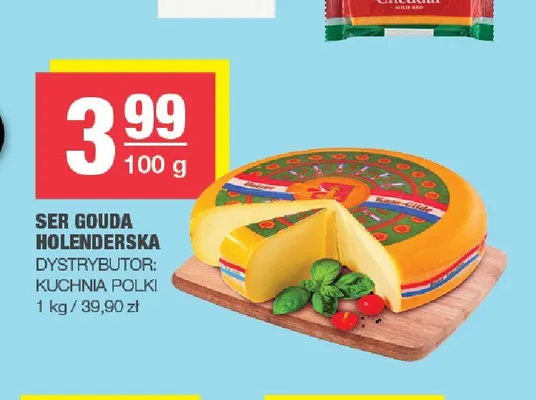 Ser gouda holenderska Kuchnia Polki promocja w SPAR