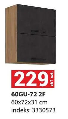 Szafka kuchenna 60GU-72 2F promocja w Merkury Market