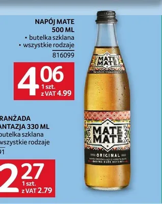 Napój Mate Mate promocja w Selgros