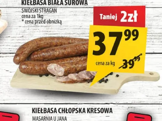 Kiełbasa chłopska kresowa Masarnia u Jana promocja w Arhelan