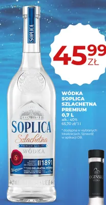 Wódka Soplica Szlachetna Premium 0,7L promocja w Duży Ben